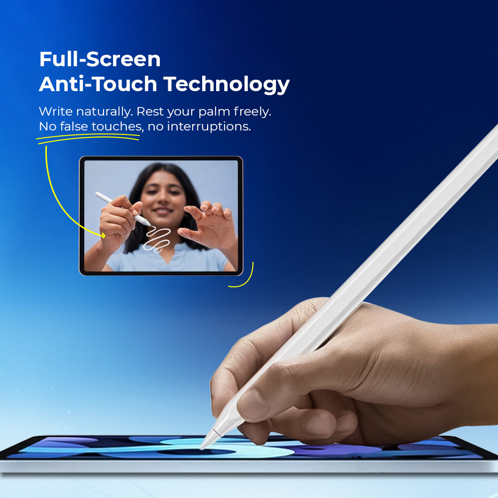 Smart Pixel All-in-One Universal Stylus Pen for (All Series), Android Tablets, Smartphones & Interactive Flat Panels | Smooth & Precise Touch | No Bluetooth