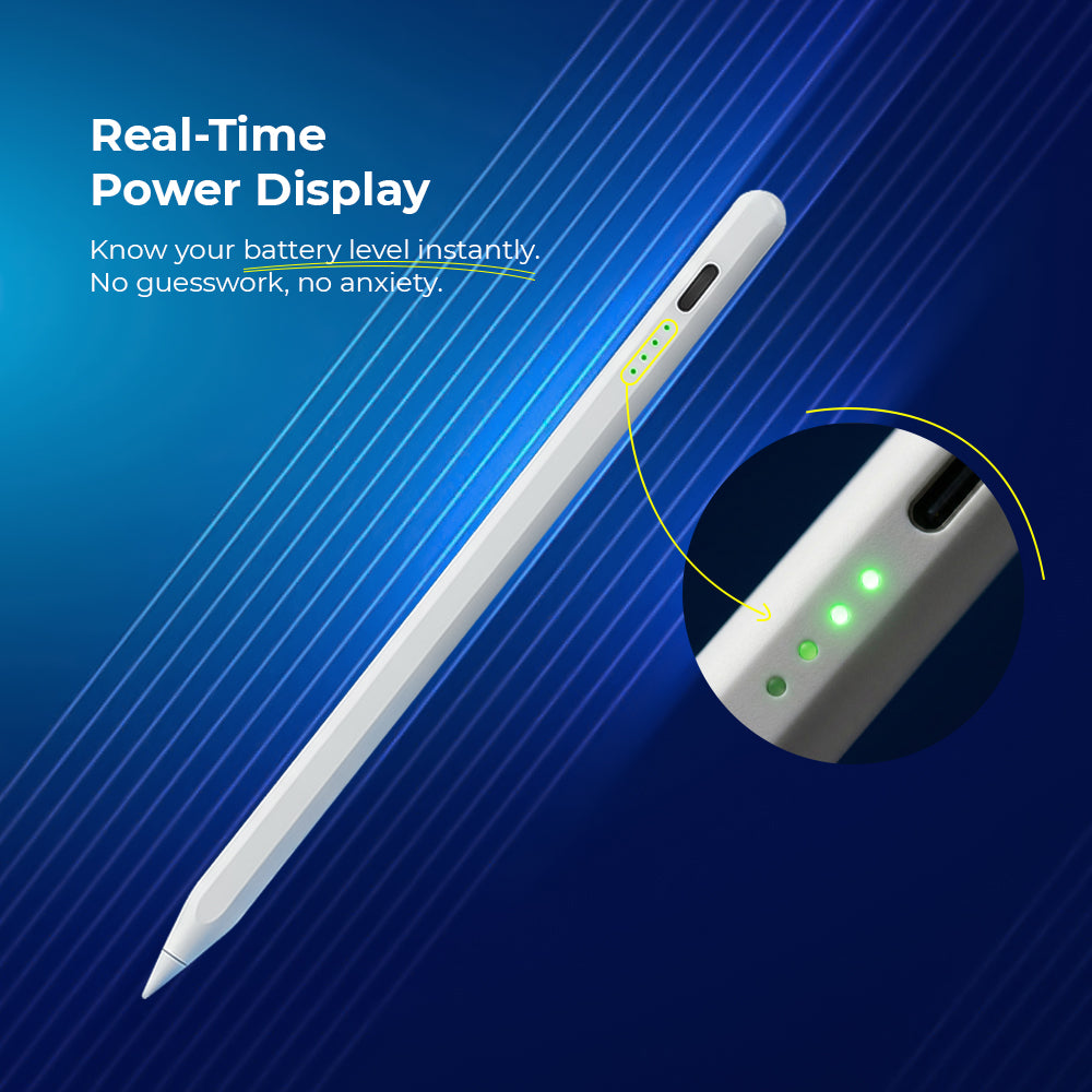 Smart Pixel All-in-One Universal Stylus Pen for (All Series), Android Tablets, Smartphones & Interactive Flat Panels | Smooth & Precise Touch | No Bluetooth