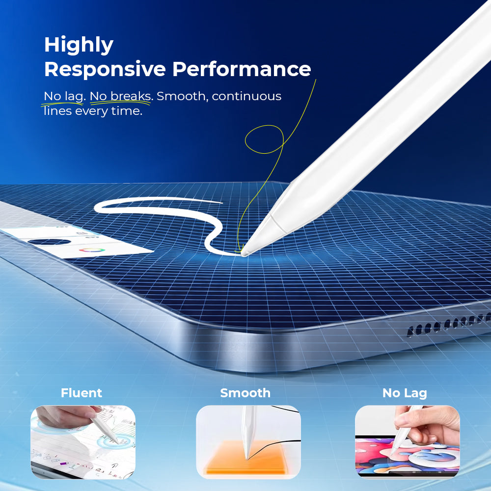 Smart Pixel All-in-One Universal Stylus Pen for (All Series), Android Tablets, Smartphones & Interactive Flat Panels | Smooth & Precise Touch | No Bluetooth
